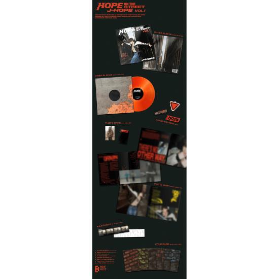 LP Ver BTS JHOPE Альбом HOPE ON THE STREET VOL 1