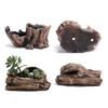 Creative Nordic Indoor Stump Tree Root Garden Supplies Flower Pots Bonsai Planters Flower Pot