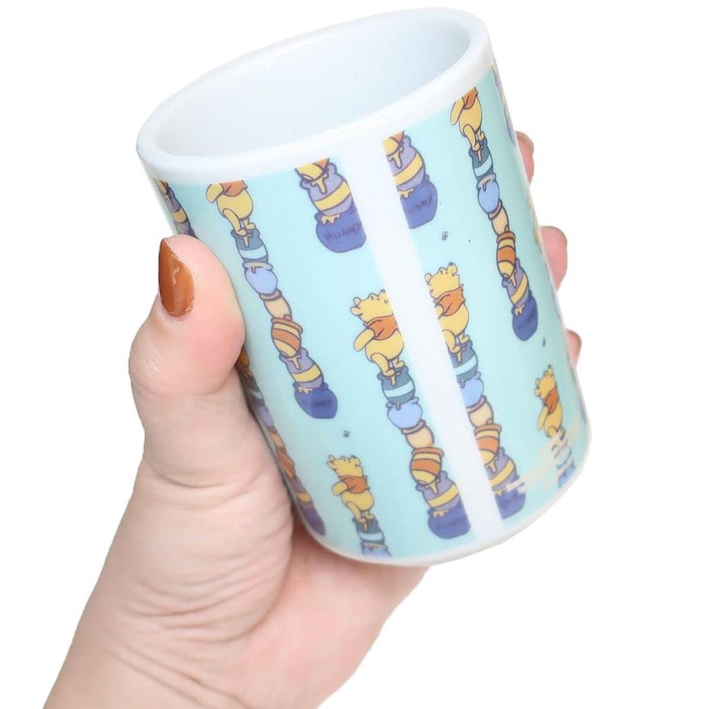 Солнечное искусство Дисней Сделано в SAN3995 "Винни Пух" Чайная чашка, Прибл.. 240 мл, Синий, Япония,
