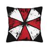 Наволочка Игра R-Resident E-Evil U-Umbrella (6) Печатная наволочка для офиса, автомобиля, дома, ретро, модные наволочки