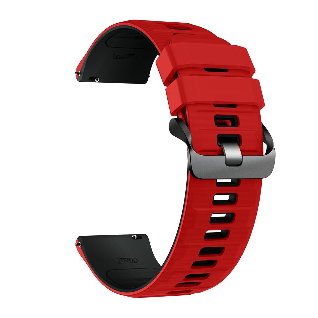 22mm Silicone Watch Strap for Garmin Venu 4 3 2/Vivoactive 4 Sports Band Forerunner 570 47mm 265 255 Music Smart Watch Bracelet