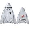 Game Hollow Knight Graphic Zipper Hoodie Men's Women's Casual Oversized Zip Up Hoodies Unisex Fashion Vintage Fleece Jacket Coat