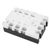 3-фазное твердотельное реле, белое, бесшумное, противоударное, надежное, постоянного тока в переменный ток, твердотельное реле 3?32 В постоянного тока