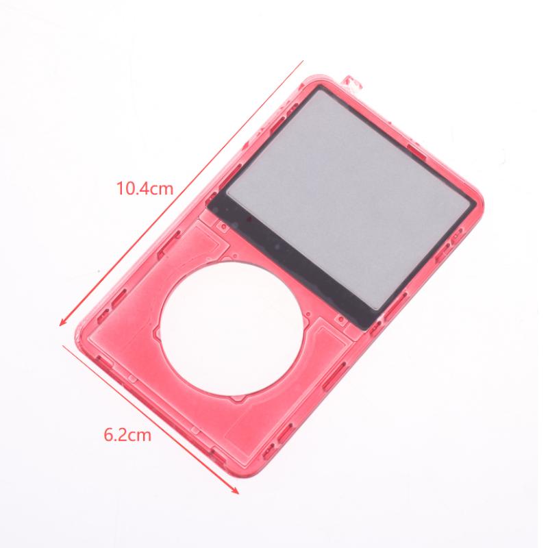 Цветной Прозрачный Передний Корпус Чехол Для IPod Video 5-го Поколения Video 30GB 60GB 80GB MP3 Аксессуары