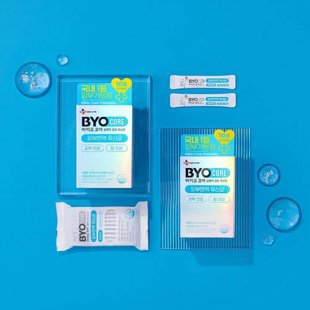 CJ BYOCORE Skin Immune Probiotics 10 Billion (Sticks/Capsules)