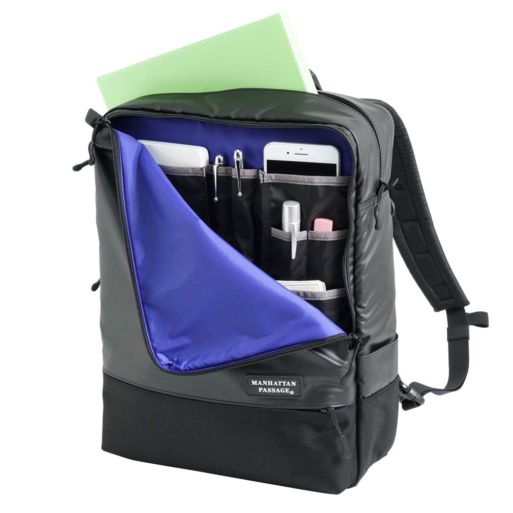 Manhattan Passage 3316BK Хорошо организованный городской рюкзак, Плюс 2.1 (черный)