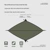 Outdoor Anti-Rollover Hammock with Mosquito Net