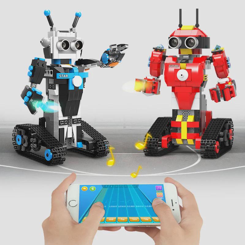STEM Educational Robot MOC Building Blocks for Kids