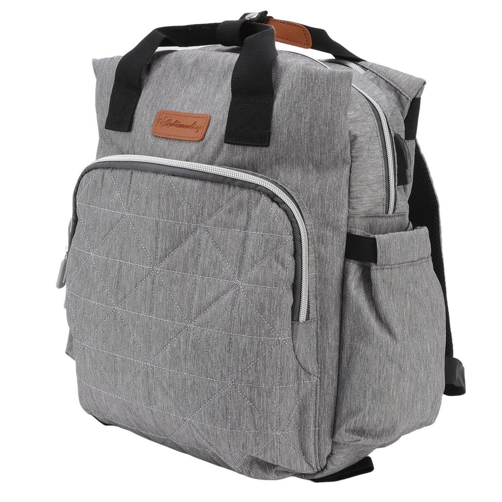 Сумка для детских подгузников, многофункциональный рюкзак 20 л, большая емкость, водонепроницаемая, теплоизоляция для мам