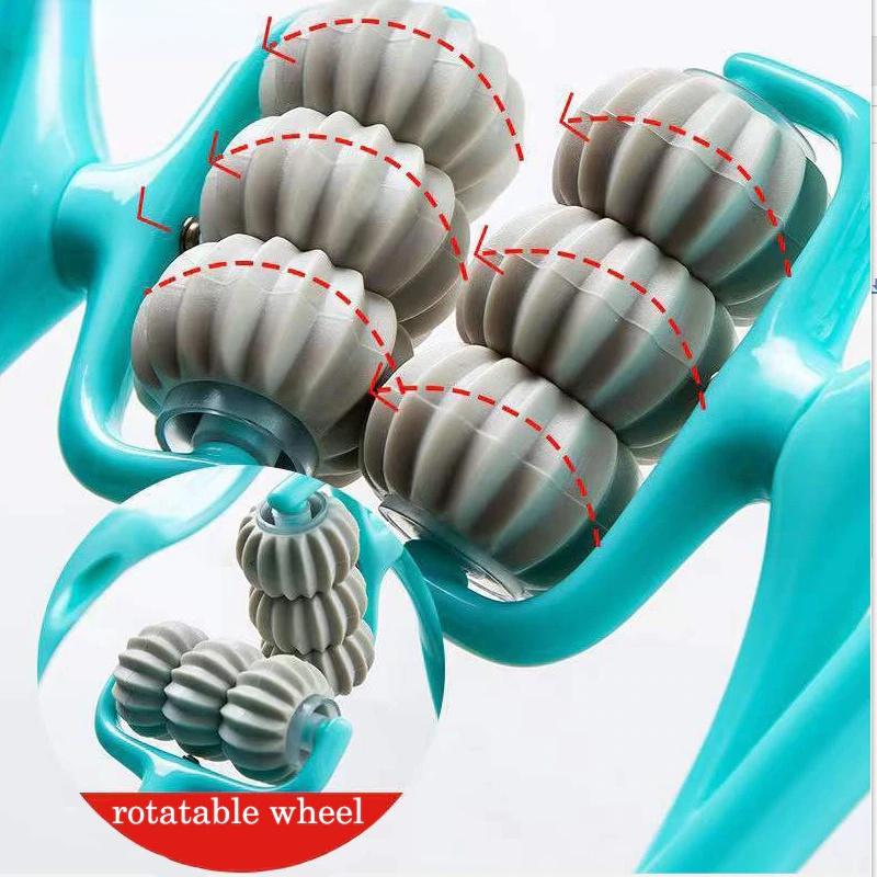 Массажер для шеи, массажер для снятия давления, роликовый массажер для шеи, шеи, плеч