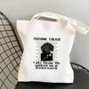 French Bulldog Shopping Bag Shopper Recycle Bag Eco Tote Grocery Canvas Bag Net Reusable Jute Sacolas