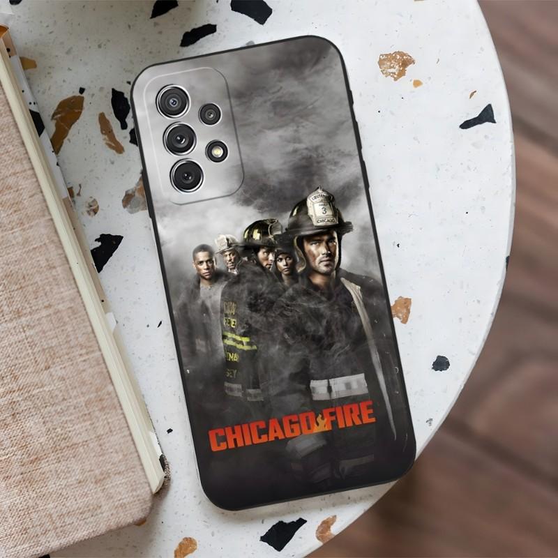 Чехол для телефона с изображением сериала «Пожарные Чикаго» для Samsung Galaxy S30 S23 S22 S21 S20 Ultra Fe S10 S9 Note 20 10 Pro Plus