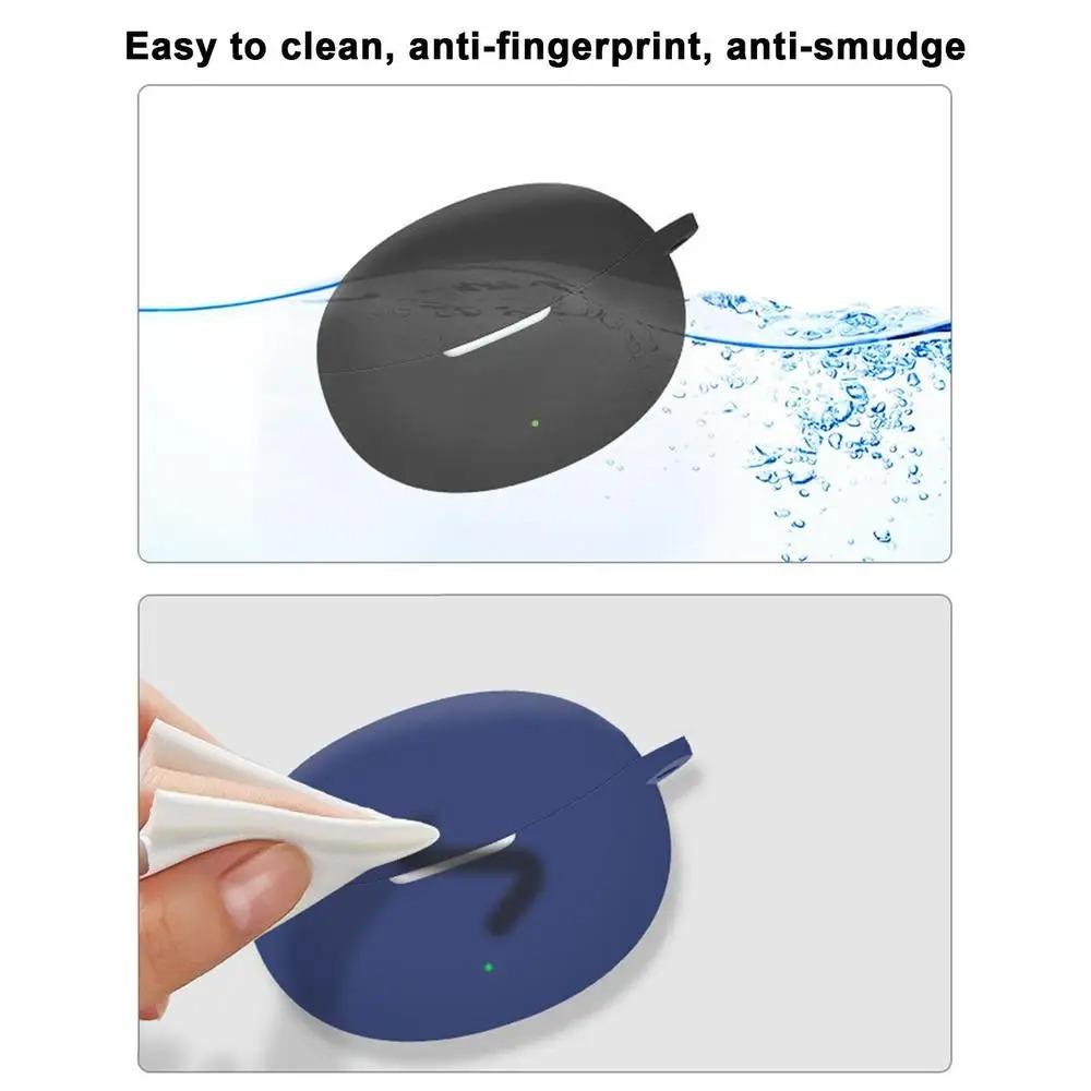 Силиконовый защитный чехол для наушников, чехол для зарядки наушников, чехол для OPPO Enco Air3 Pro для дома/путешествий