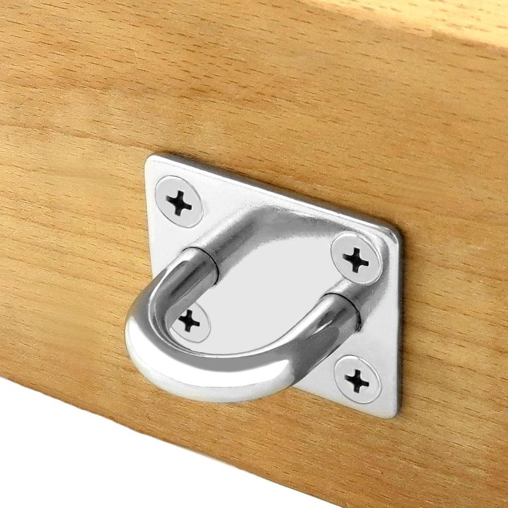 1-10 шт. Настенные крюки с проушинами, Морская фурнитура, Многофункциональные настенные крюки для тренировочных эспандеров, Качелей