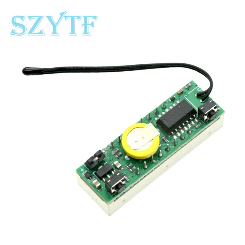 Светодиодный модуль RX8025T Цифровые часы Температура Напряжение DIY Время/Термометр/Вольтметр DC 5-30V Для Arduino