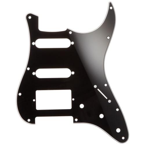 Scud ST-type pickguard, SSH electric guitar SC-B3P-3, black 3-piece set