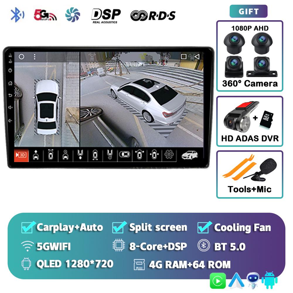 Android 14 Беспроводной Carplay Авто Магнитола Для Citroen C3-XR 2019-2022 Мультимедийный Видеоплеер Навигация GPS 2 Din Стерео Аудио