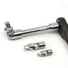 Chromium Vanadium Steel Universal Joint Torque Socket Wrench Electric Auto Repair Tool Accessory Set