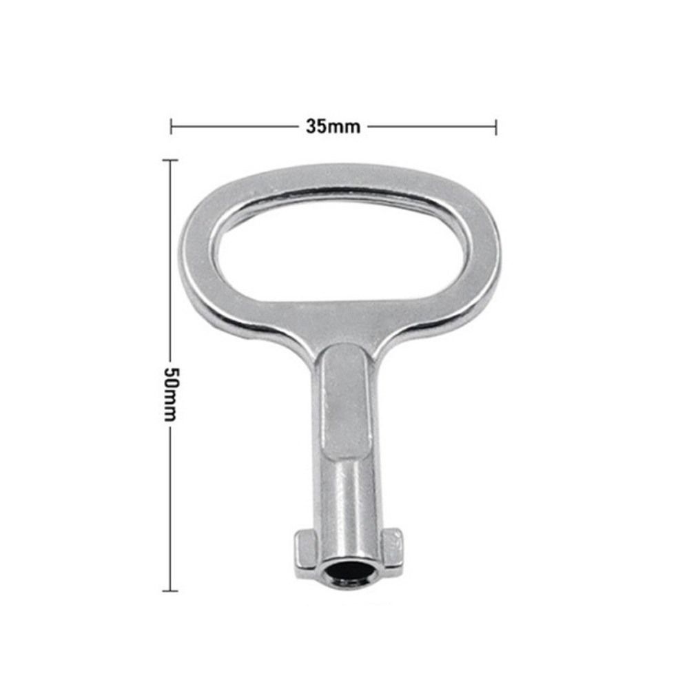 Ключ запорного клапана для поездов метро, ​​ключ от двери лифта, крутящий момент, треугольный замок, квадратный замочный ключ