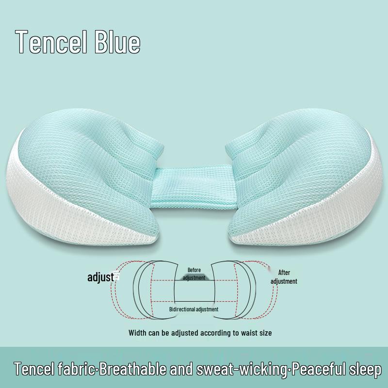 Подушка для беременных U-образной формы с поддержкой живота и спины для спящих на боку