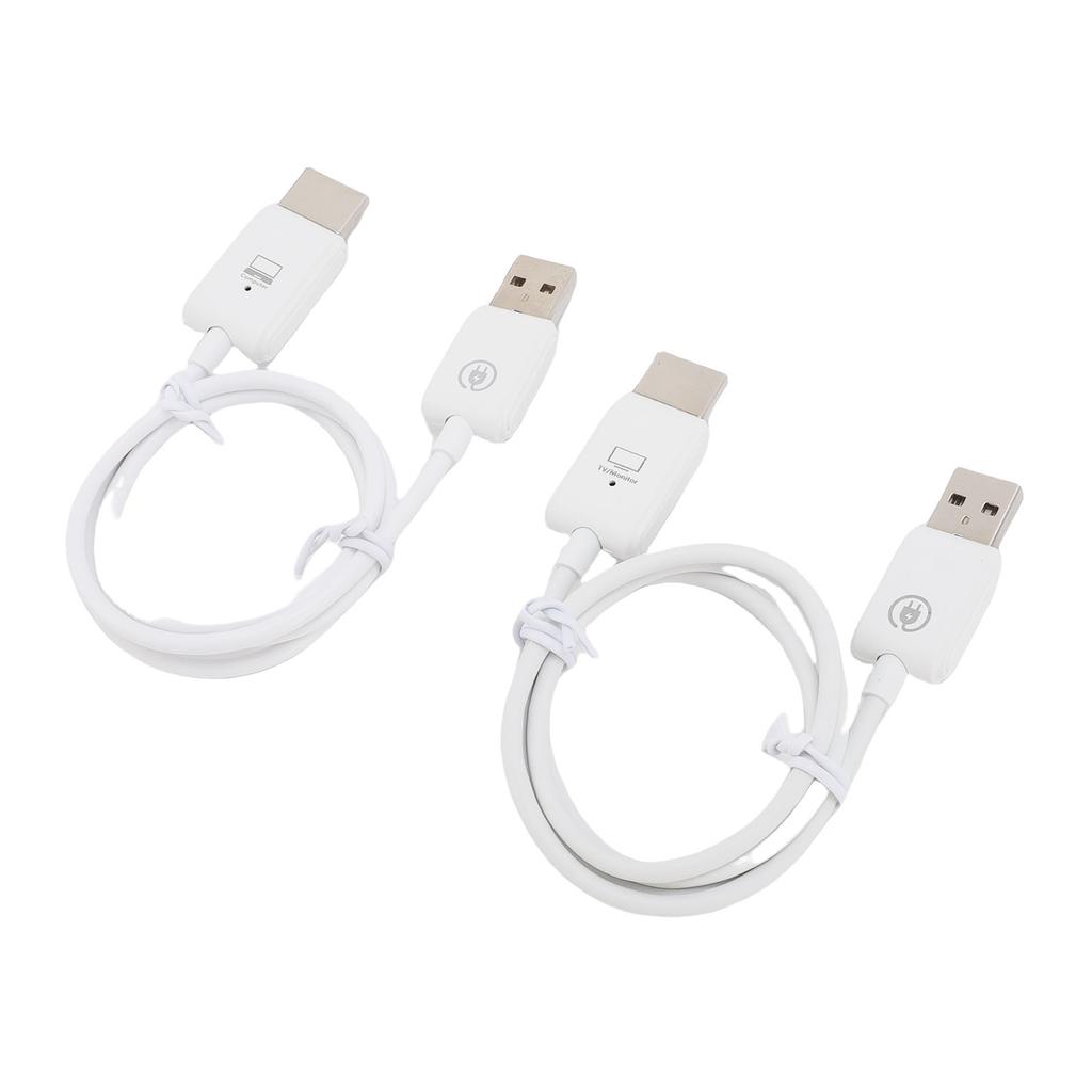 Wireless HD Multimedia Interface Transmitter and Receiver Portable 1080P Screen Mirroring Adapter Extender for Laptop PC