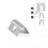 10PCS Stainless Steel Wind Deflector Clips Glass Clip Rain Eyebrow Clips for HEKO/SNED/G3