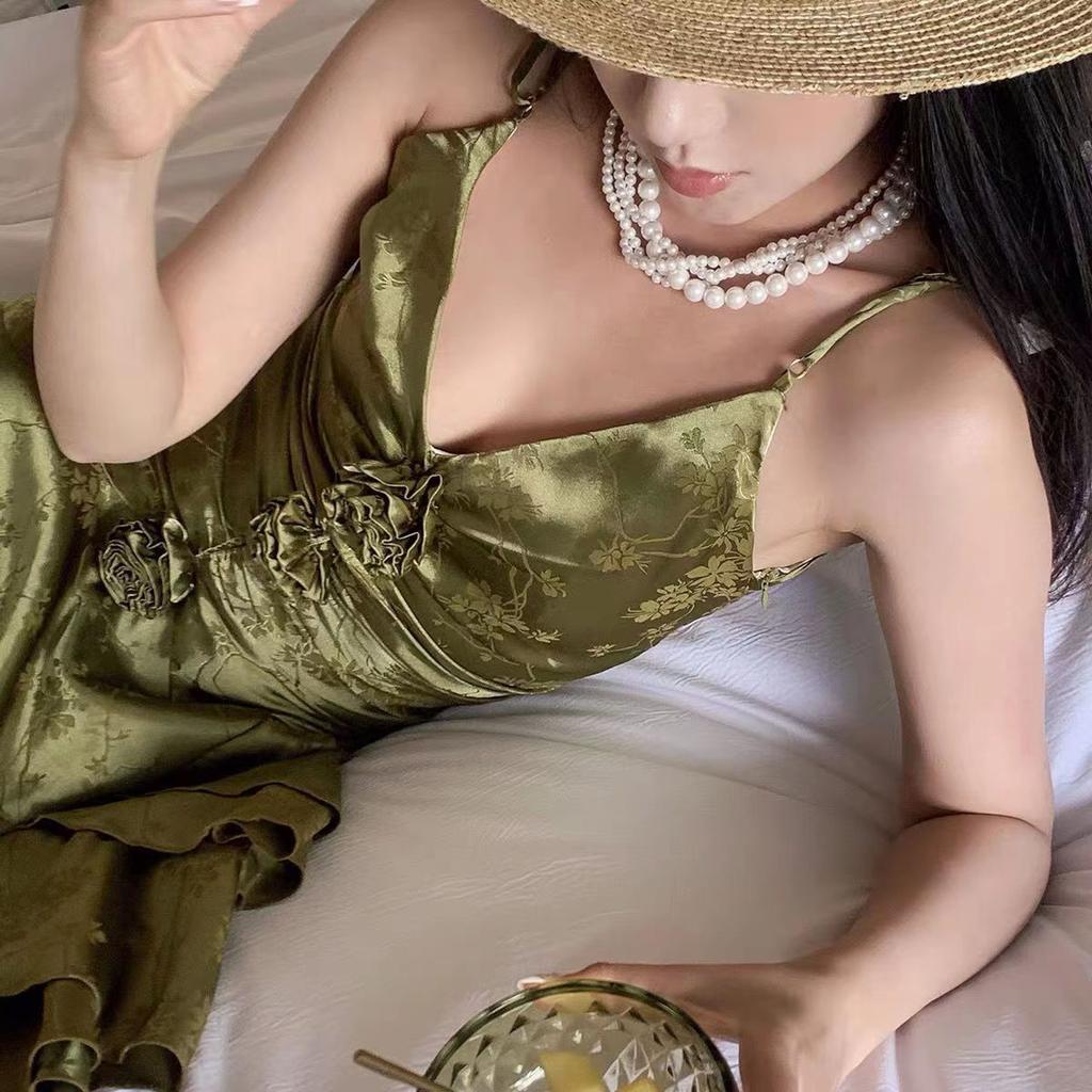 Многослойное стеклянное жемчужное ожерелье для женщин с изысканным темпераментом, модным стилем ретро-барокко, многорядной цепочкой на ключицах.