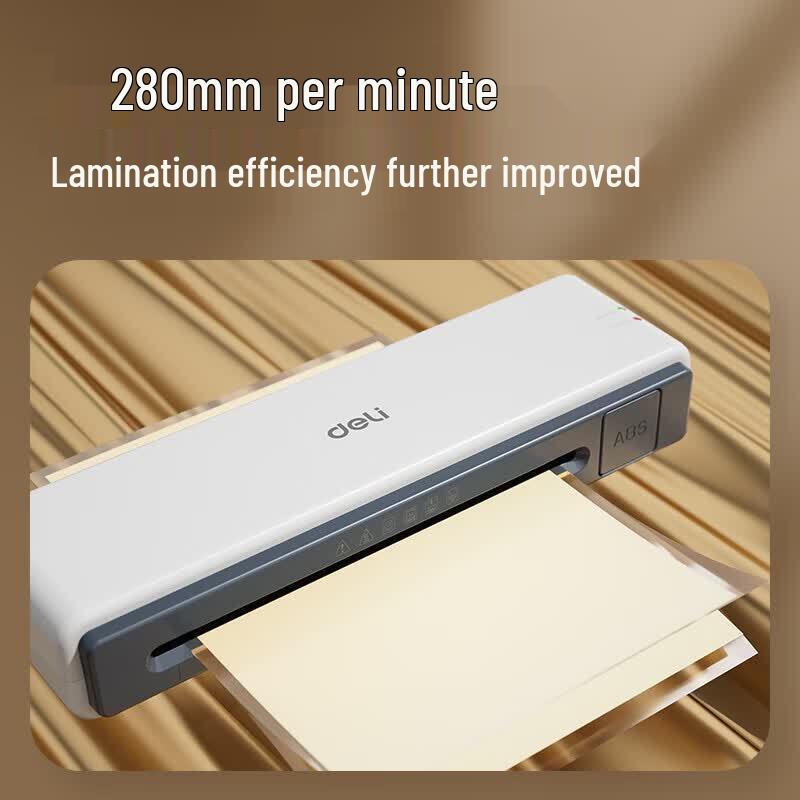 Deli A4 Thermal Laminator Machine CN plug (adapter included)