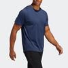 Adidas Fl_spr X Ul Hea Повседневная спортивная футболка с круглым вырезом Мужские топы Индиго FL4617