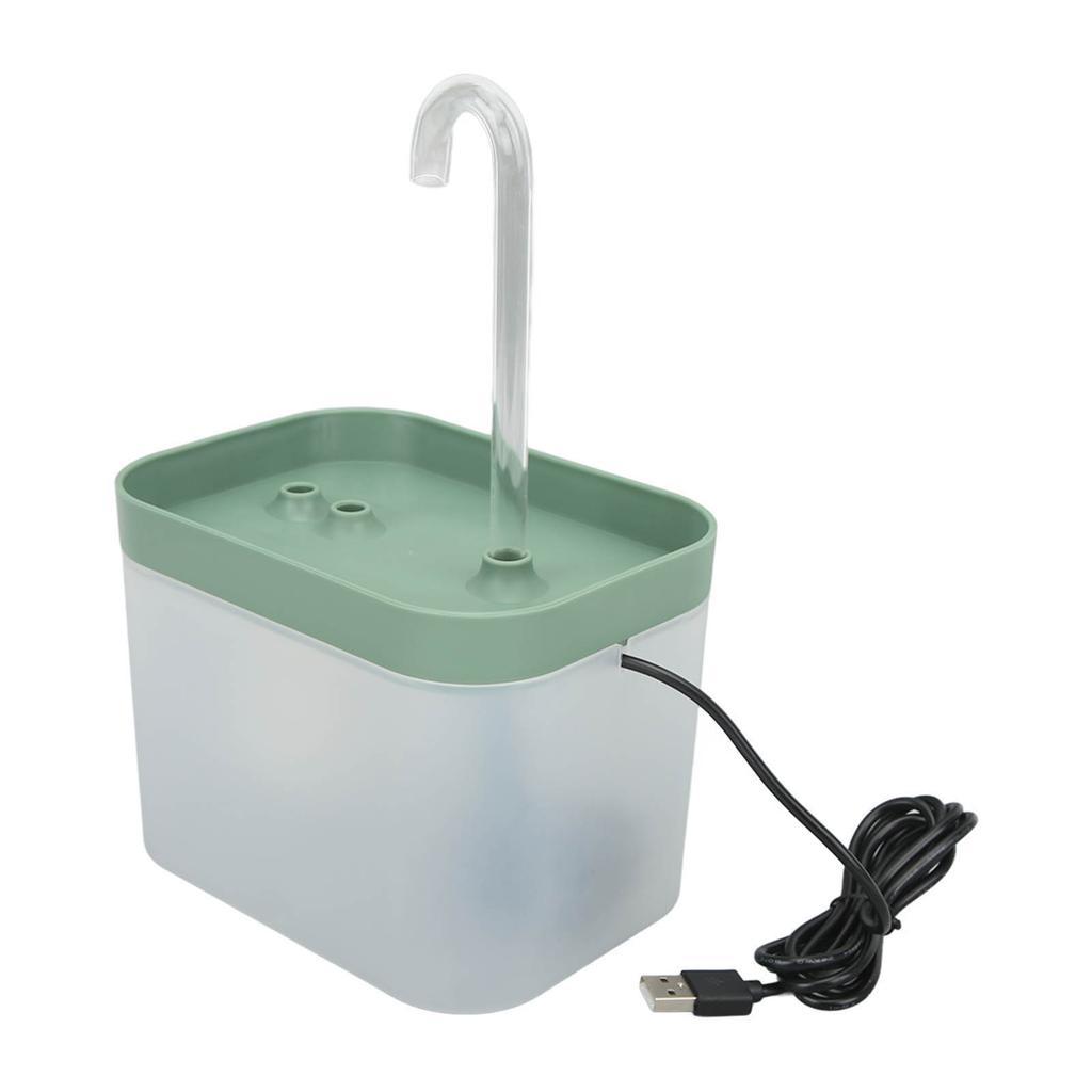 1,5 л фонтан для кошек с бесшумной автоматической циркуляцией потока, водонепроницаемый питьевой фонтан для домашних животных с