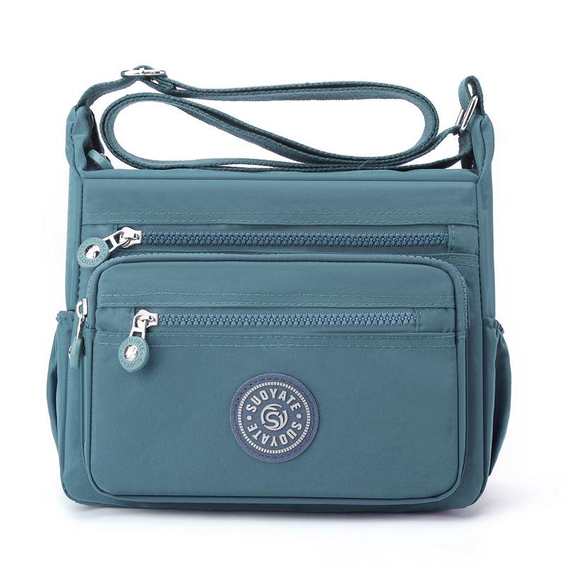 Nylon Shoulder Bag Women's Crossbody Bag Middle-aged Mother's Bag Large Capacity Lightweight Bag