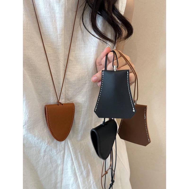 Магнитный кожаный клип для ожерелья для солнцезащитных очков: Женская многофункциональная цепочка для хранения очков и аксессуаров