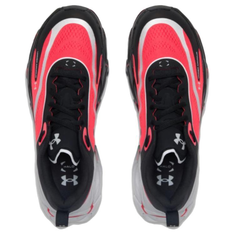 Under Armour Halo Racer Черный Красный Женские Кроссовки Отдаленно-Серый 6007641-003