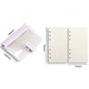Portable Loose Leaf Notebook Cute Loose-leaf Hand Notebook Loose-leaf Refill Notebook  Student