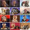 5D DIY Dog Yorkshire Terrier Diamond Painting Cross Stitch Full Round Diamond Embroidery Rhinestone Mosaic Home Decor