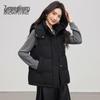 SNOWFLYING Women's Lightweight Hooded Down Vest