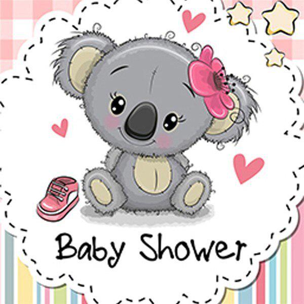 Алмазная картина Мультфильм Медведь 5D Вышивка Крестом Набор Изображение Горный Хрусталь