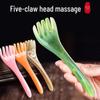 Five-Claw Long Arm Meridian Comb & Acupoint Massager for Scalp and Body