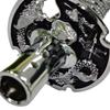 JINGLING Японский Меч Ручка Переключения Передач Меч Ручка Переключения Передач для и Ручной Коробки Передач Включает 4 Серебряная Рукоятка, Рукоятка, Стиль, Короткая, Длинная, Форма,