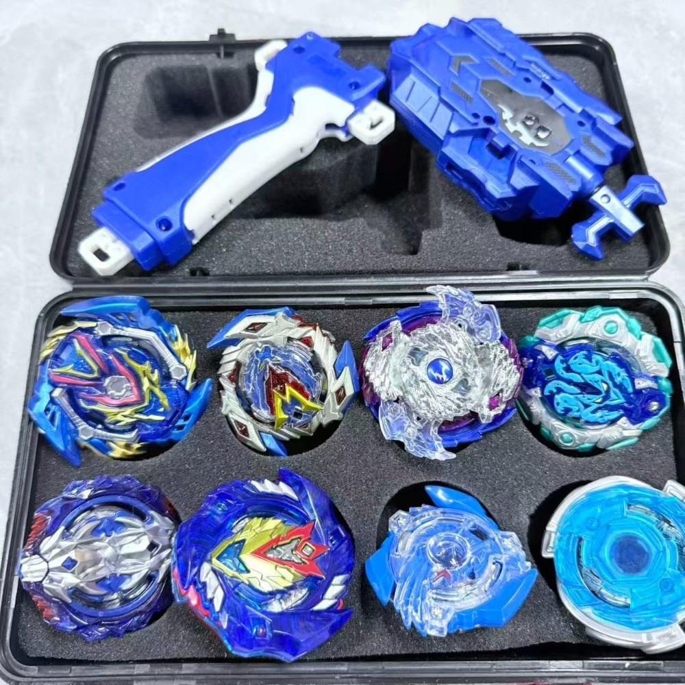 Hit Battle Toy for Kids - Hurricane CX Burst Beyblade Set, Complete with Attack Battle Plate and Launcher