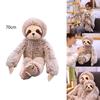 Delightfully Soft 50/70cm Sloth Plush Stuffed Toy Animal Ideal For Kids Presents