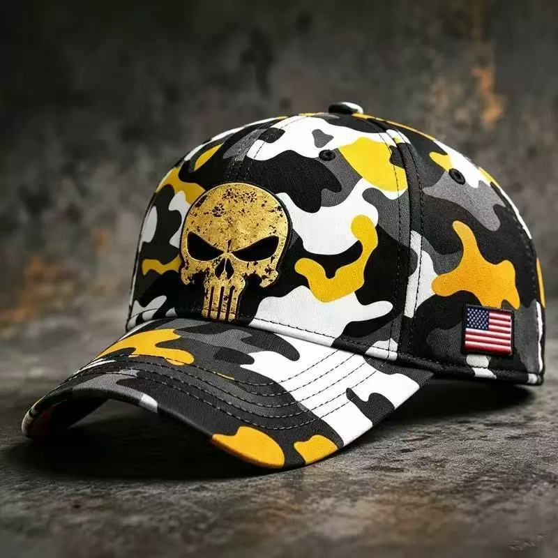 Hot Sale Outdoor Baseball Cap Personalized Retro Cap Sun Hat Sun Hat Big Brim