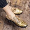 Tassel Design Loafers Gold Party Low Heel Business Affairs Casual Bright Leather Soft Soled Comfortable Mocasin Driving Shoes