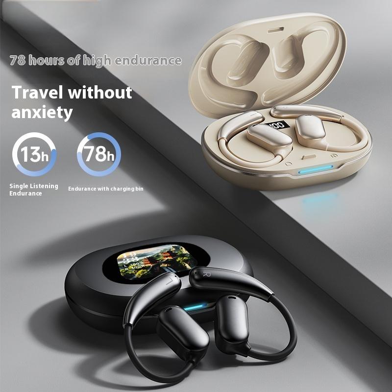 Открытая гарнитура с сенсорным экраном, хорошее качество звука, очень долгий срок службы батареи, Bluetooth-гарнитура для перевода