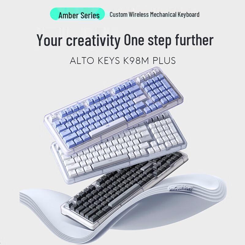 Logitech ALTO KEYS K98M Plus Настраиваемая Беспроводная Механическая Клавиатура