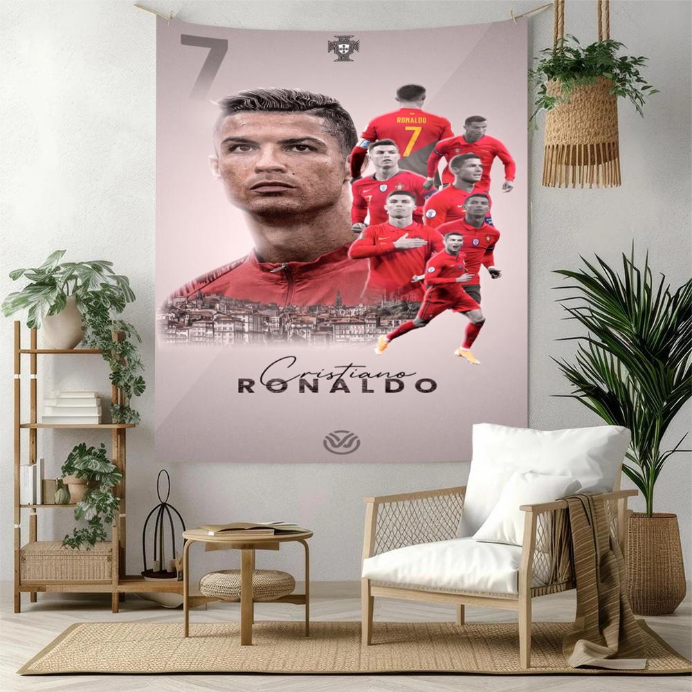 Cristiano Ronaldo Aesthetic Tapestry Nordic Minimal Made For Living Room Bedroom Balcony Four Seasons Gallery Wall Gift For Birthday