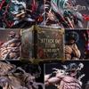 Атака Титанов Mystery Case Shingeki no Kyojin Набор Фигурок из Аниме Эрен Микаса Леви Фигурка Действия Достойная Коллекционирования Настольный Декор Подарок