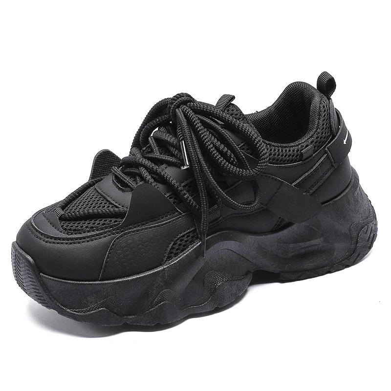 Женские белые туфли на платформе с круглым носком и нескользящей подошвой, на черном каблуке, кроссовки спортивные, высокого класса, перепродажа, плоские