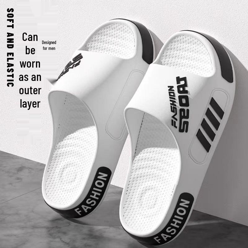 Men's Summer 2025 Non-Slip, Water-Resistant Outdoor Slippers and Bathroom Sandals