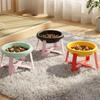 With Stand Slow-Feeding Bowl Bite-resistant Anti-Overturning Bowl Elevated Cat Bowl  Outdoor Use